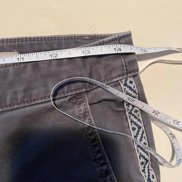 Anthropologie Chino Relaxed Grey Wash Jean - Picture 5 of 6